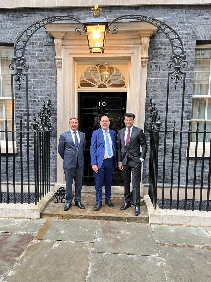 CfoP members invited to attend an event at No 10 Downing St.
